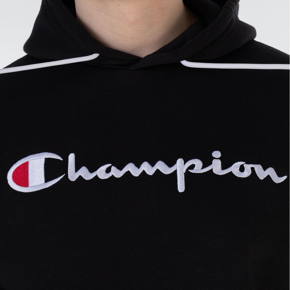 Bluza Champion Embroidered Script Logo Hoodie 219203-KK001 - czarna