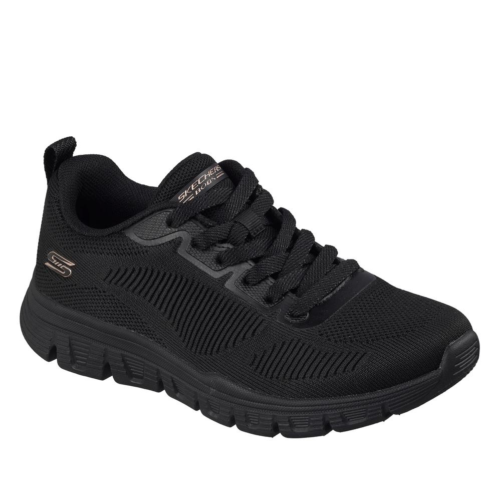 Buty damskie Skechers Bobs Sport B Light 117700BBK - czarne