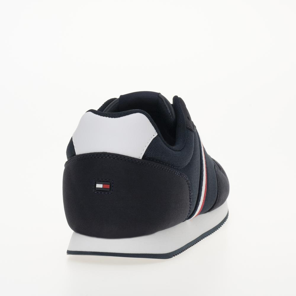 Buty Tommy Hilfiger LO Runner Mix FM0FM04958-DW5 - granatowe