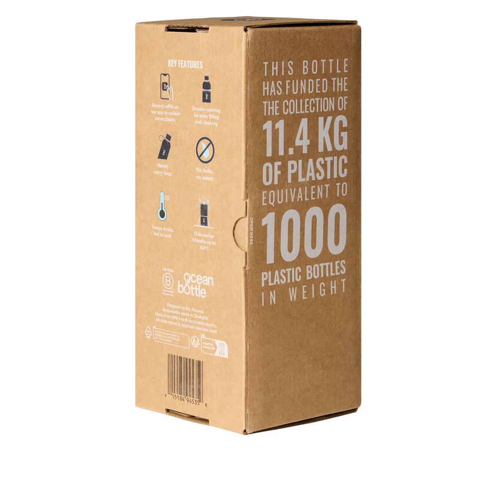 Butelka termiczna The North Face X Ocean Bottle 0A8A05ZU31 - żółto-czarna