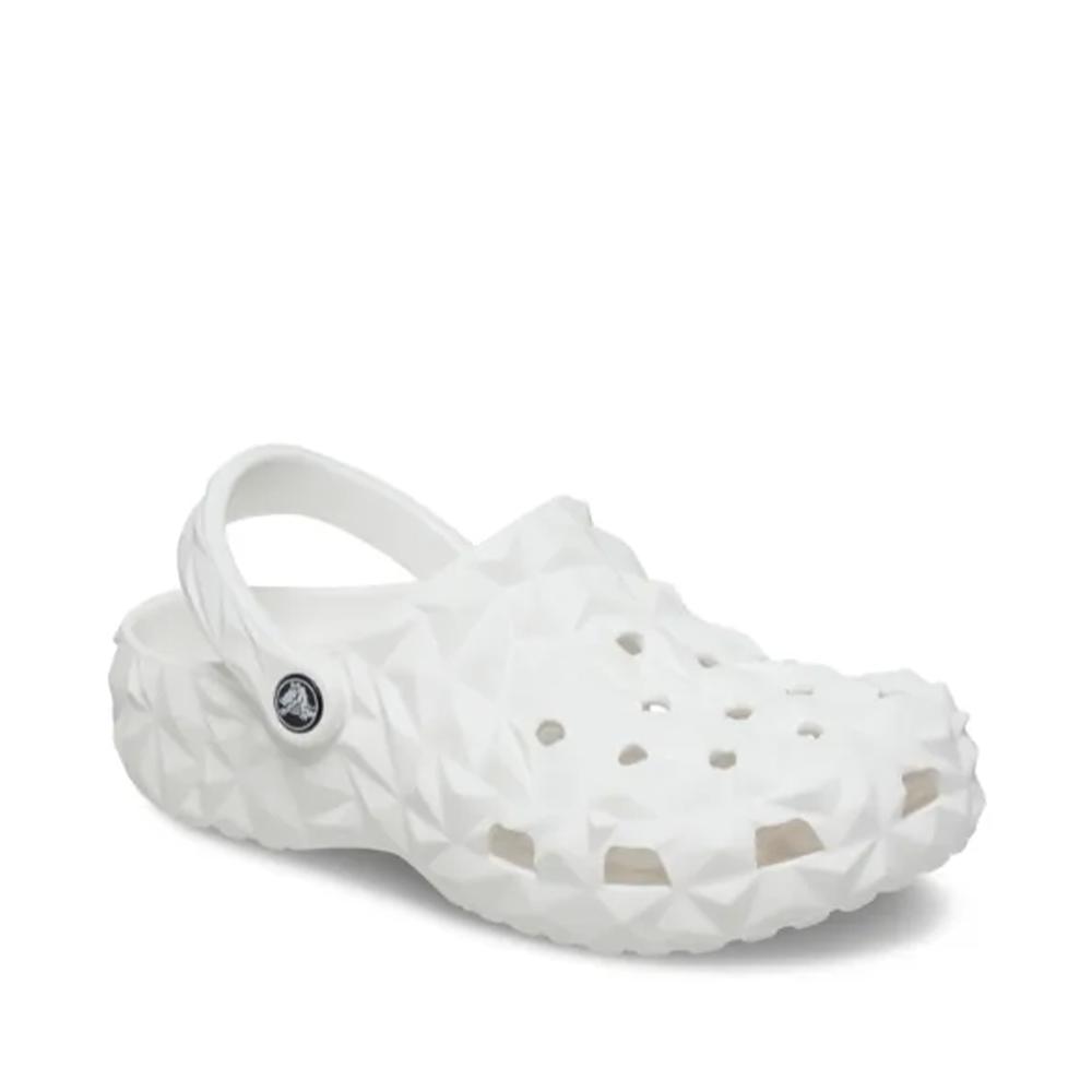 Klapki Crocs Classic Geometric Clog 209563-100 - białe