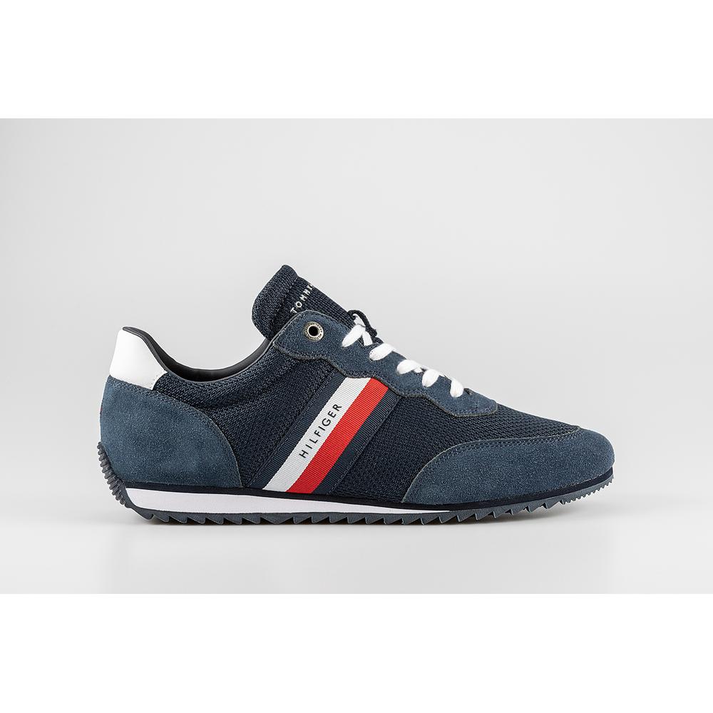 Tommy Hilfiger Essential Mesh Signature Tape Trainers > FM0FM03417-DW5