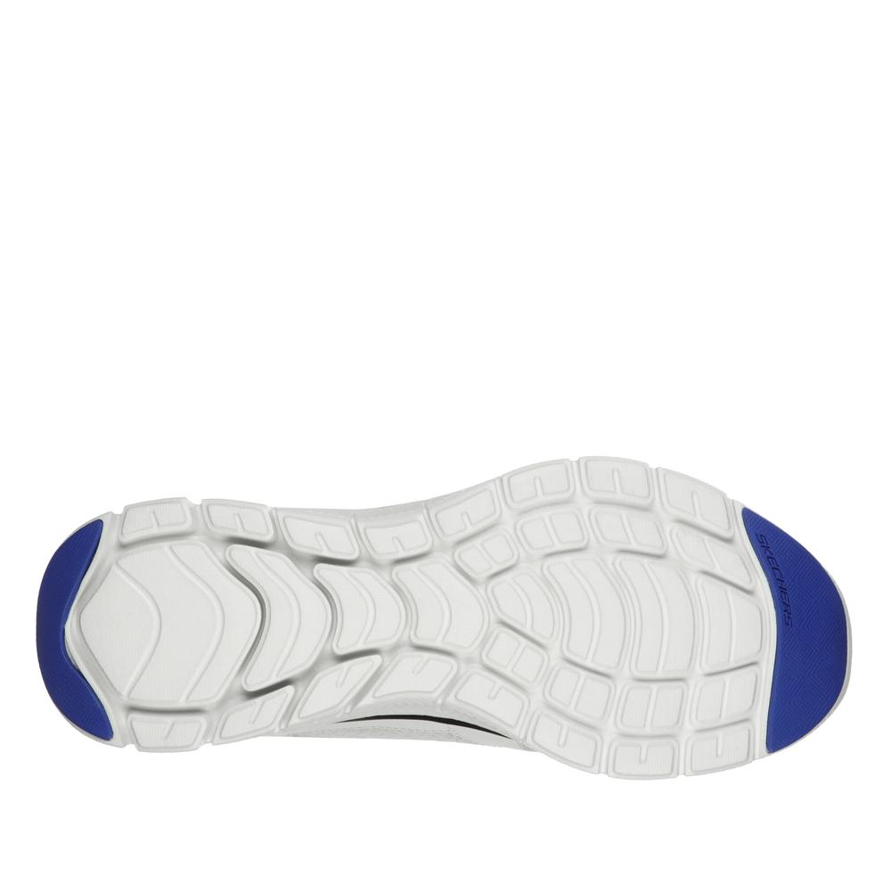 Buty męskie Skechers Flex Advantage 4.0 232225WBK - białe