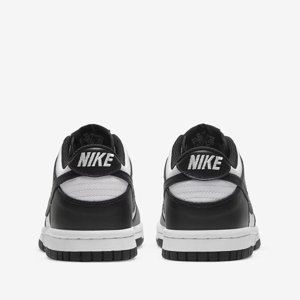 Buty młodzieżowe Nike Dunk Low CW1590-100 - biało-czarne