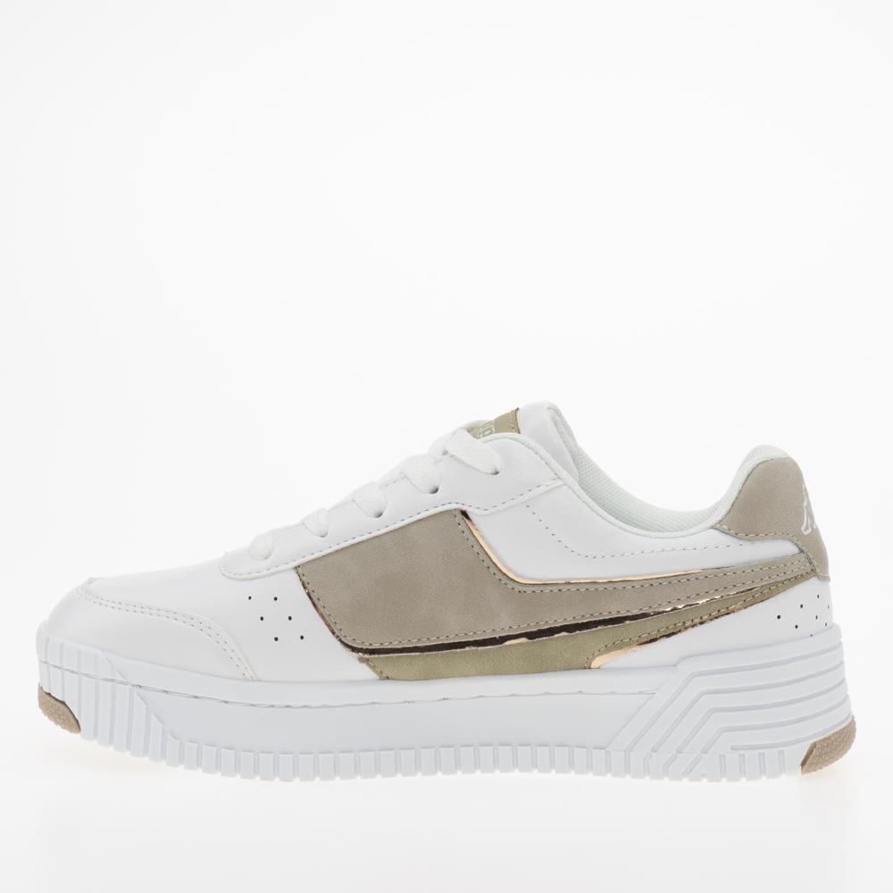Buty Kappa Aldina 243237-1043 - biało-brązowe