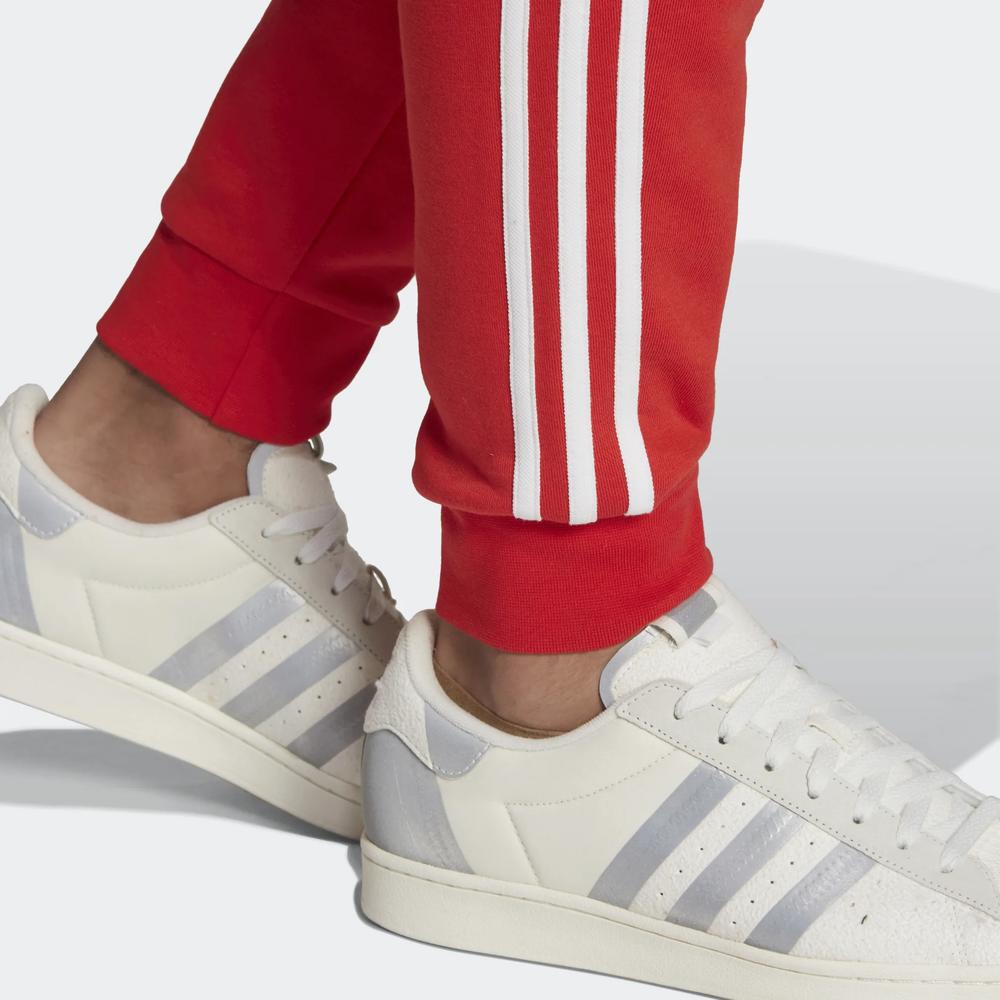 Spodnie adidas Originals Adicolor Classics 3-Stripes HF2100 - czerwone