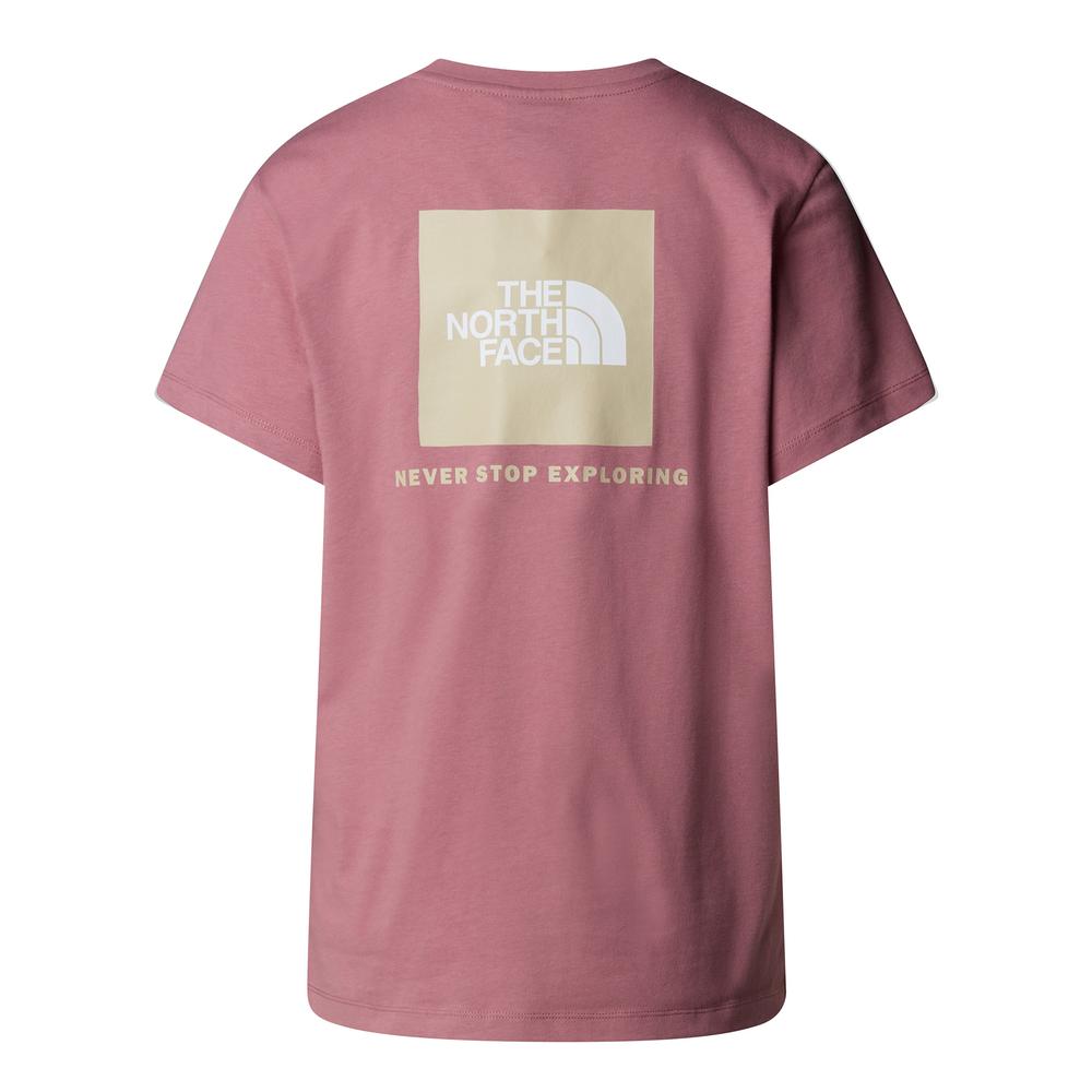 Koszulka damska The North Face Redbox 0A87NKFA71 - różowa