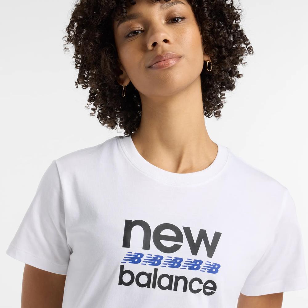 Koszulka damska New Balance WT51540WT - biała