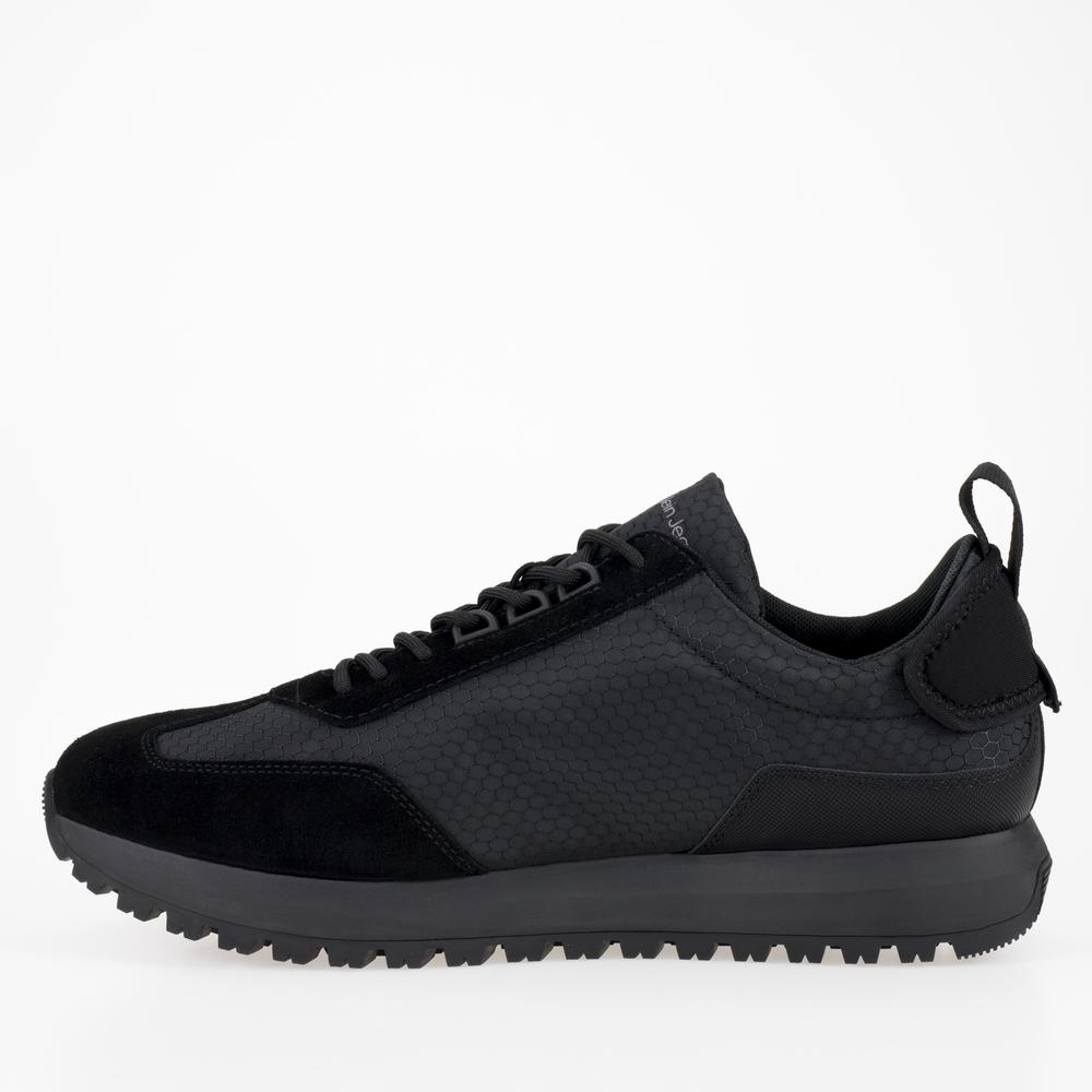 Buty Calvin Klein Toothy Runner Laceup YM0YM00417-0GT - czarne