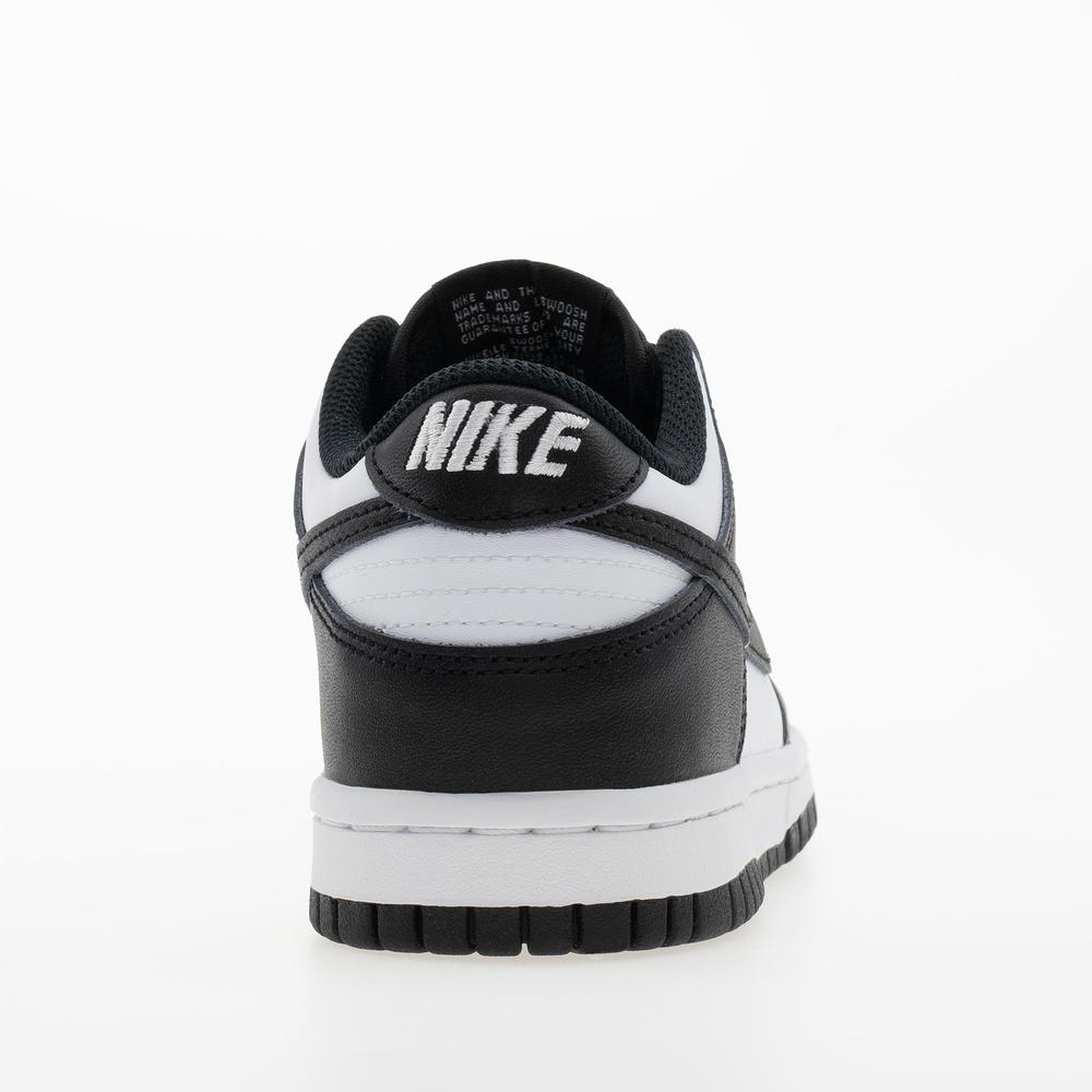 Buty młodzieżowe Nike Dunk Low CW1590-100 - biało-czarne