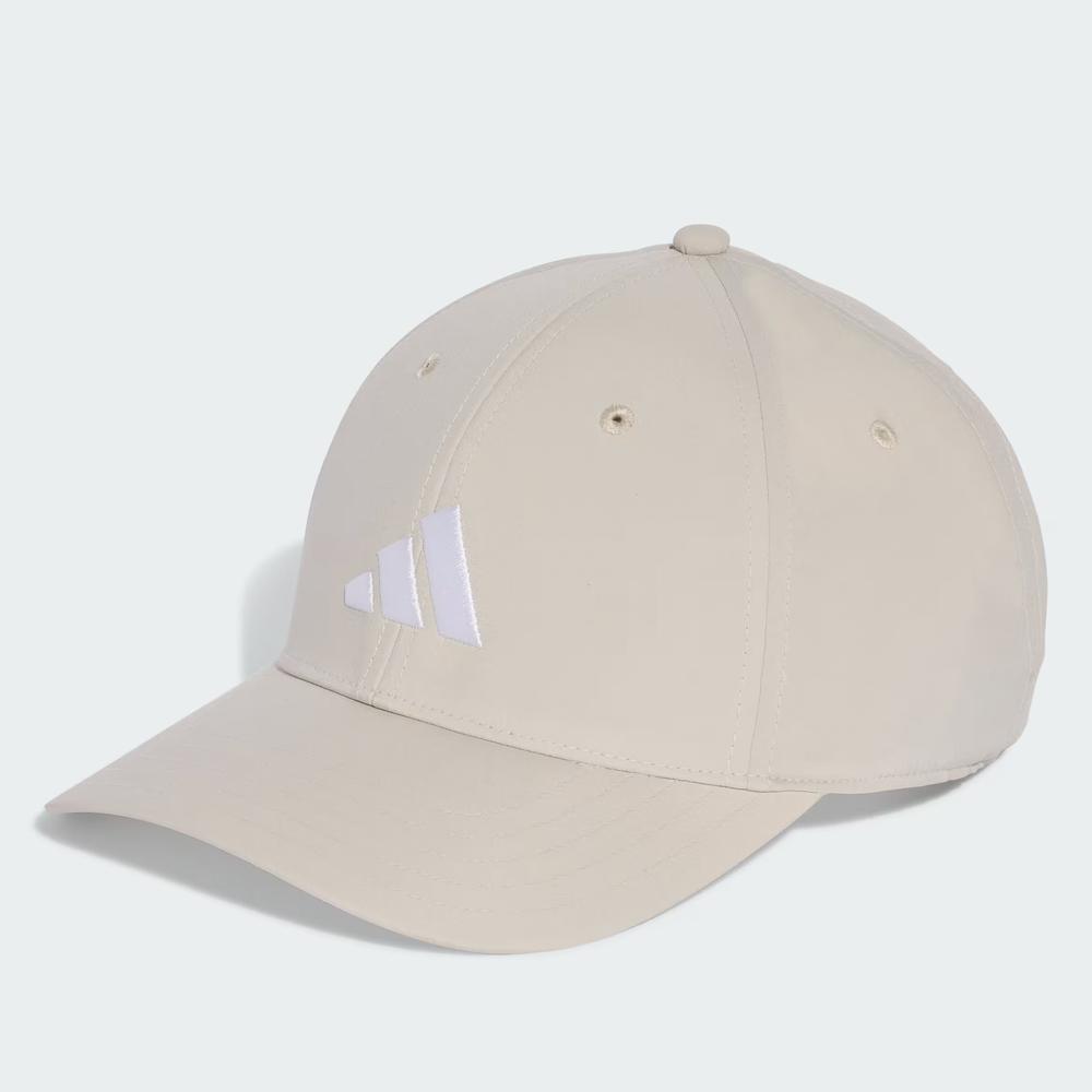 Czapka z daszkiem dla każdego adidas New Logo Embroidered Baseball JW6038 - beżowa