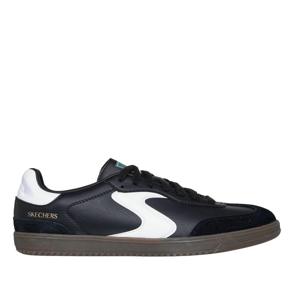 Buty męskie Skechers Hotshot Pyke 254150BKW - czarne