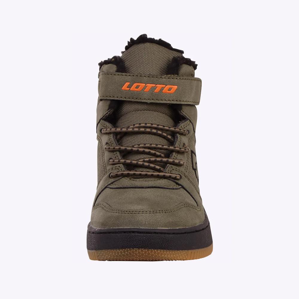 Buty dziecięce Lotto Prehna Fur 2600470K-6711 - zielone