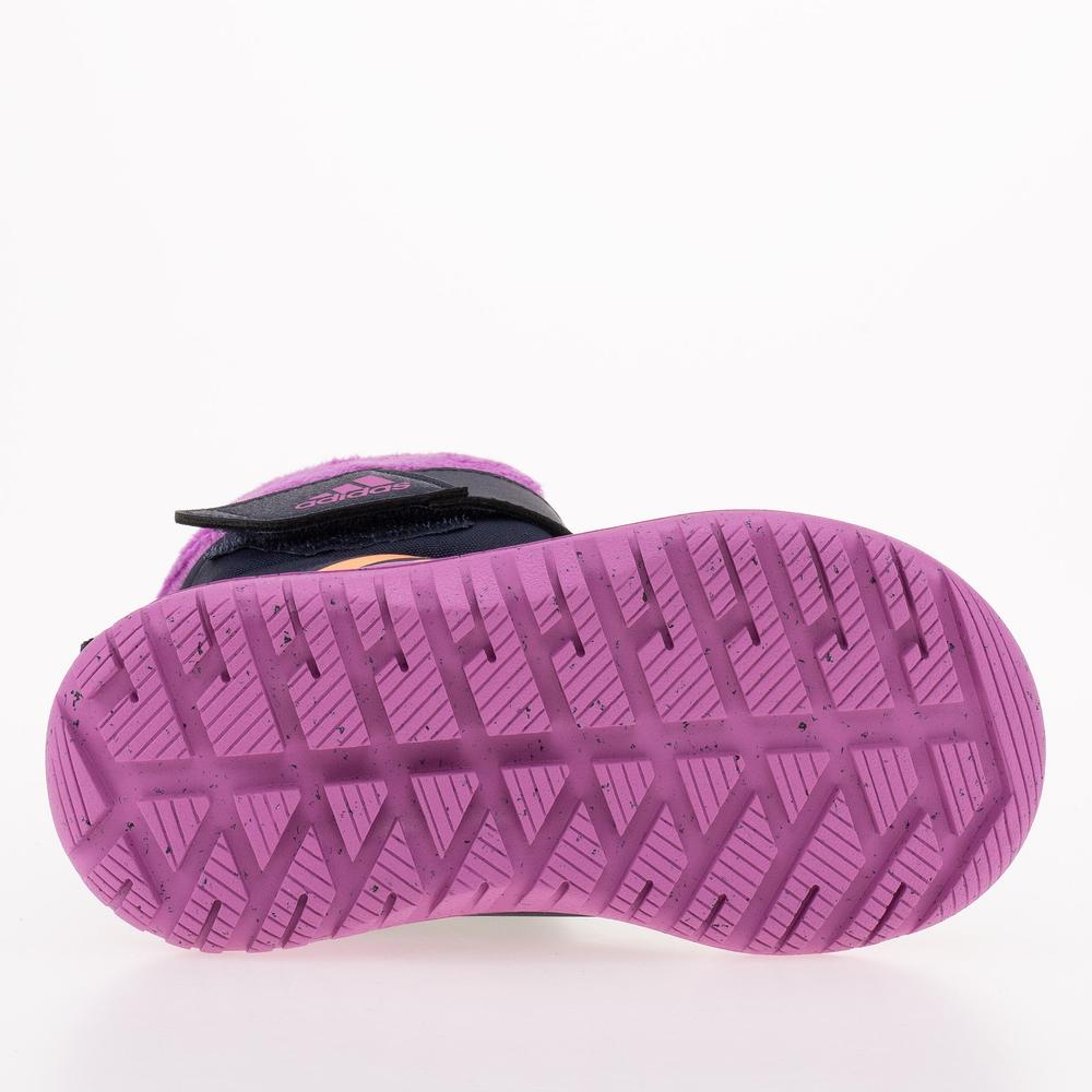 Buty adidas Winterplay Boots GZ6799 - granatowo-różowe