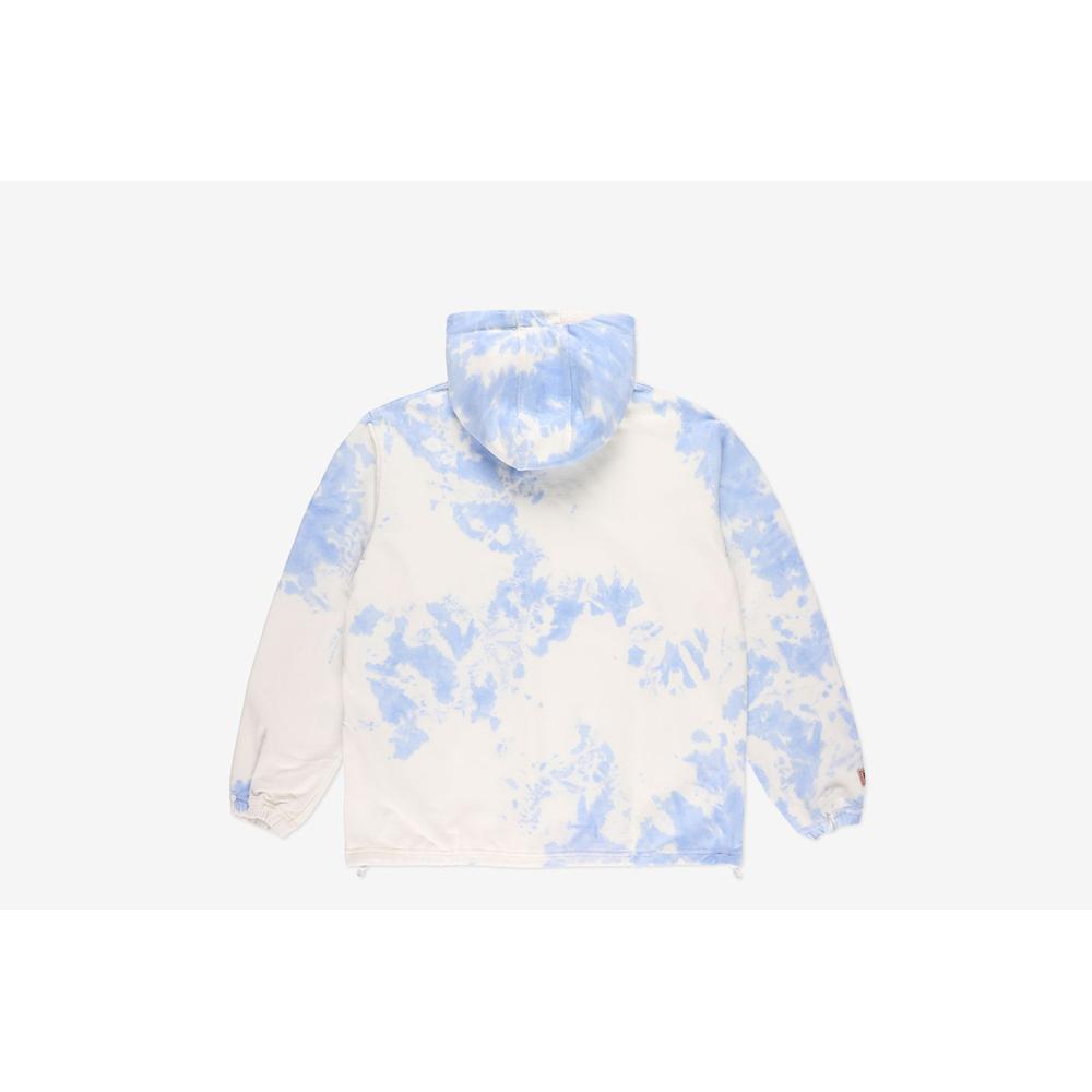 Bluza Prosto Klasyk Hoodie KL221WSWE2021 - biało-niebieska