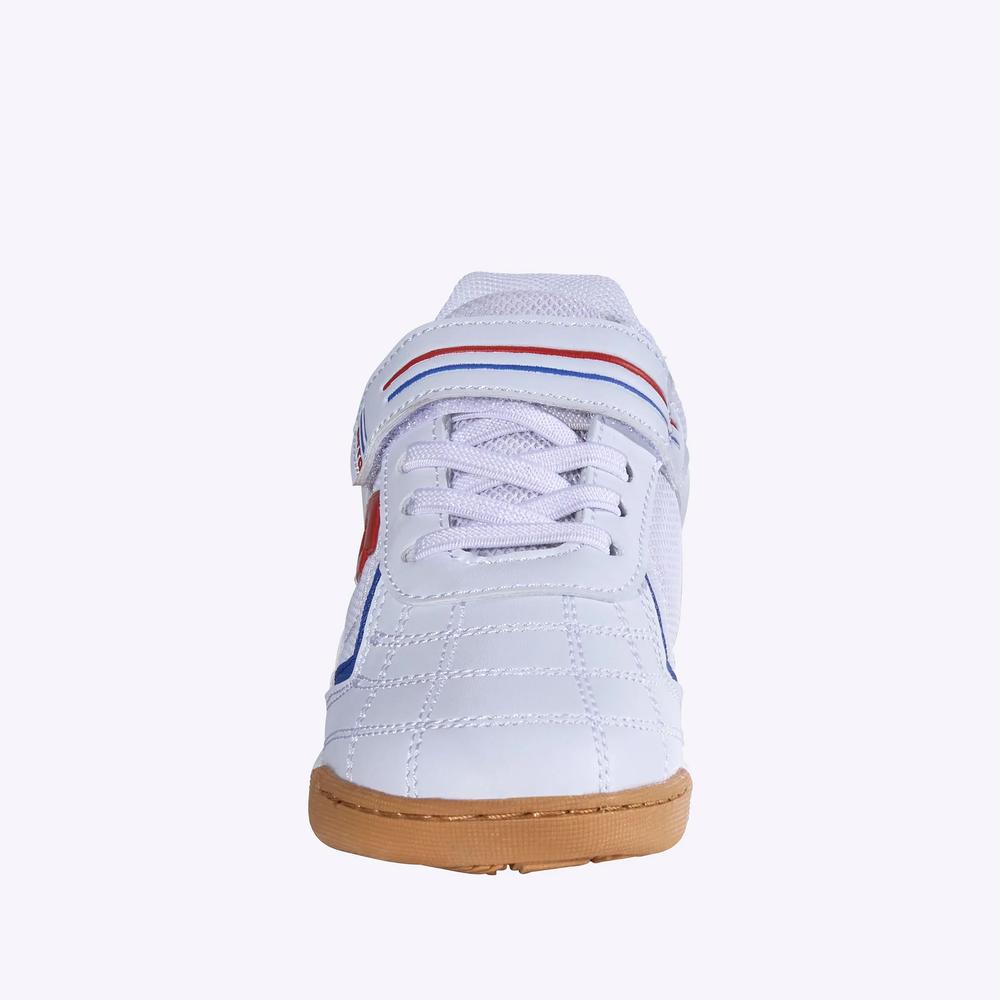 Buty dziecięce Lotto Soccera 2601170K-1030 - białe