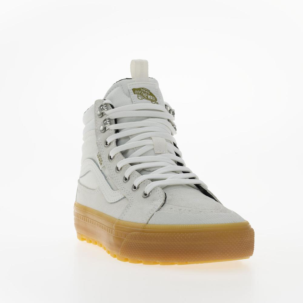 Buty damskie Vans SK8-Hi Waterproof Insulated VN000DAQ9DH1 - białe