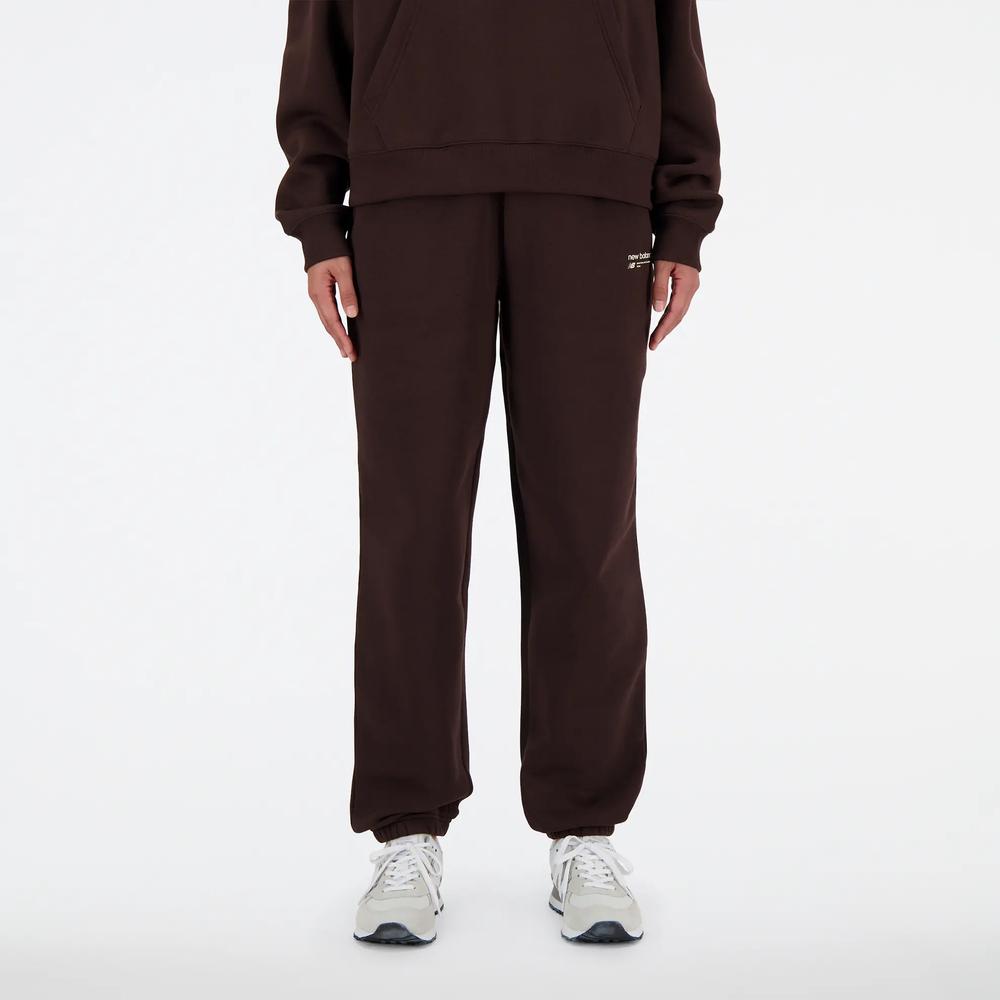 Spodnie New Balance WP33513KCF - brązowe