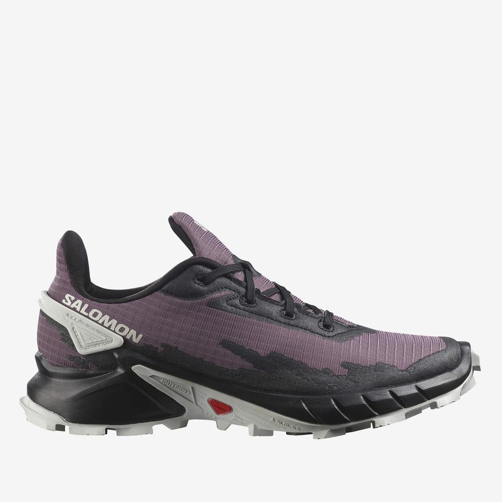 Buty Salomon Alphacross 4 L41725200 - fioletowe