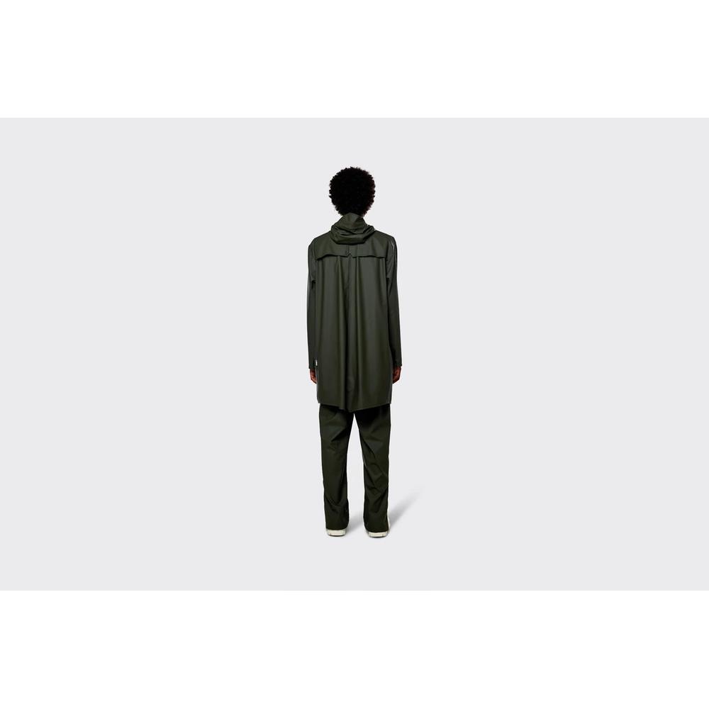 Kurtka Rains Long Jacket 12020-03 - zielona