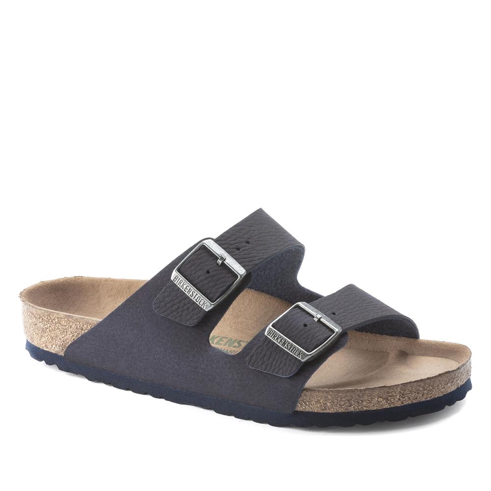 Klapki Birkenstock Arizona Vegan 1023116 - granatowe