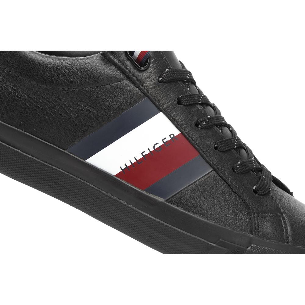 Tommy Hilfiger Flag Detail Leather FM0FM02576-BDS