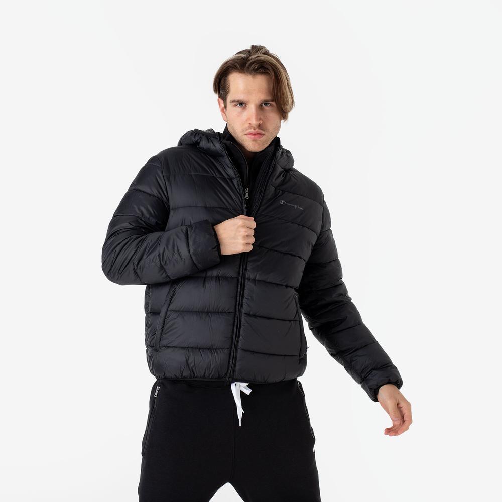 Kurtka Champion Hooded 219187-KK001 - czarna