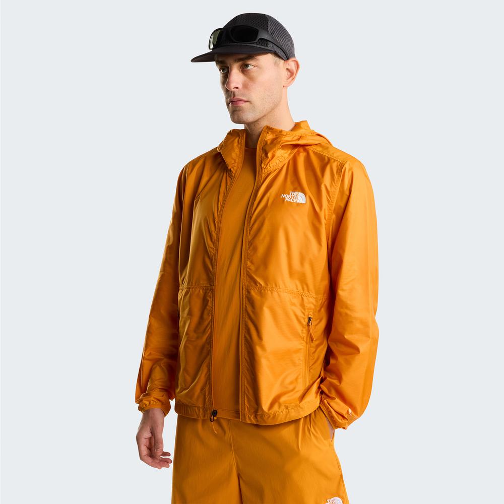 Kurtka męska The North Face Cyclone 0A8B64G5I1 - pomarańczowa