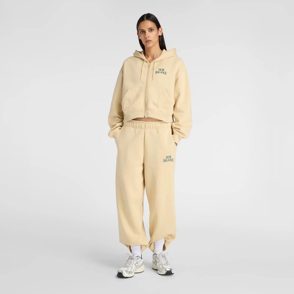 Bluza damska New Balance WJ61W2EEABC - żółta