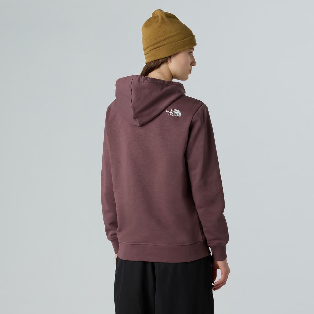 Bluza damska The North Face Drew Peak Light 0A8C1DFAI1 - brązowa