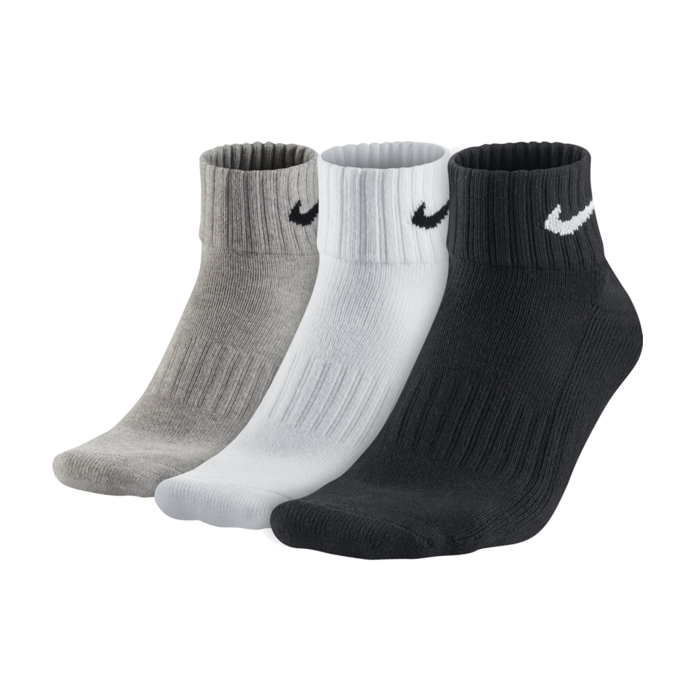 Skarpety Nike Value Quarter 3pak SX4926-901 - multikolor