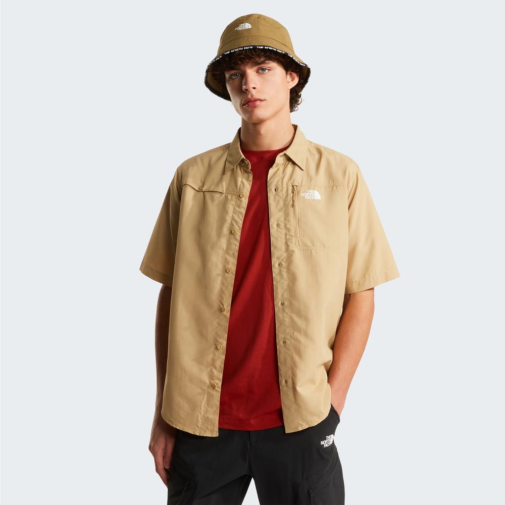 Koszula męska The North Face Sequoia 0A8FU6LK51 - beżowa