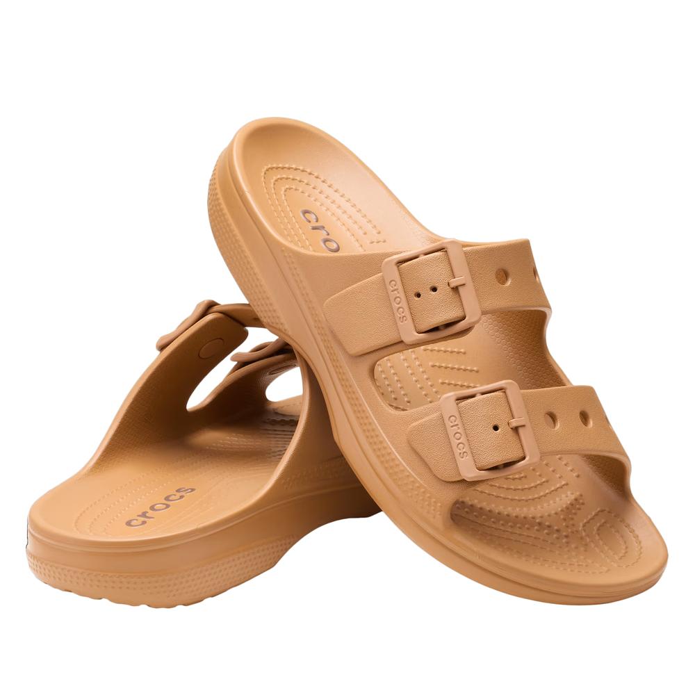 Klapki męskie Crocs Saturday Sandal 212245-2HI - pomarańczowe