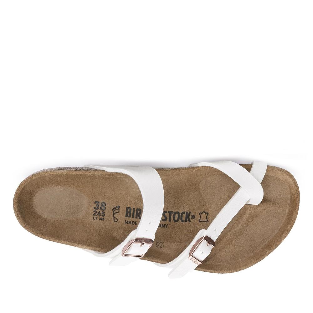 Klapki damskie Birkenstock Mayari 1014190 - białe