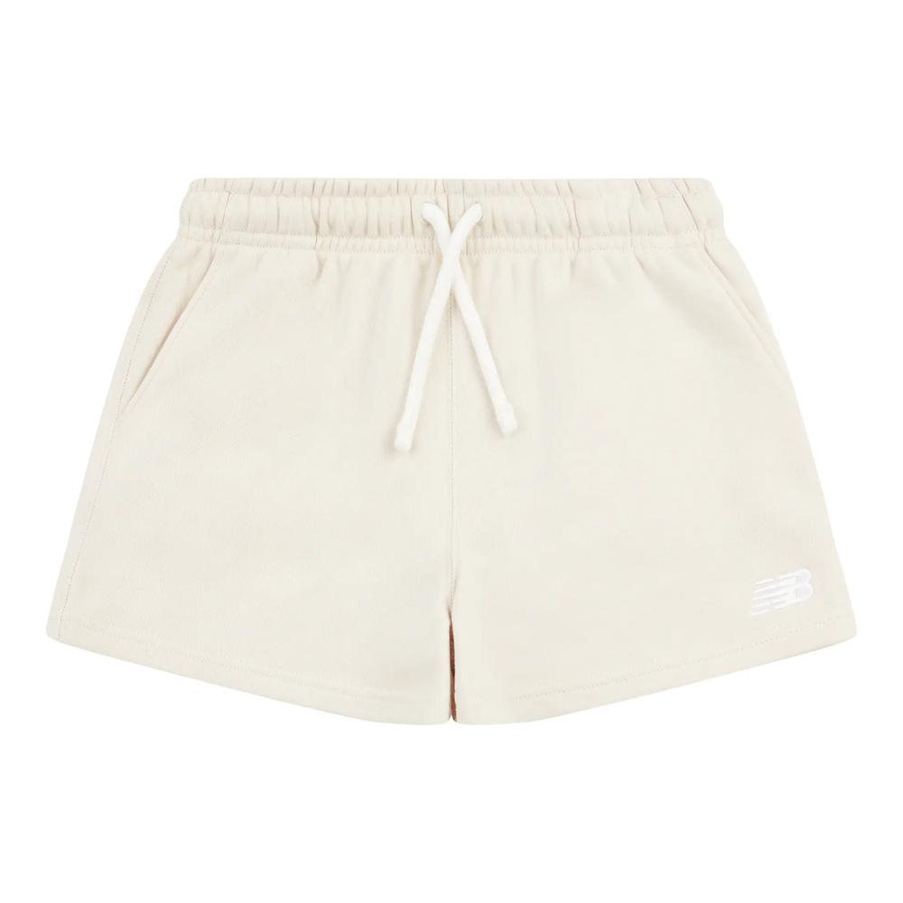 Spodenki dziecięce New Balance LAKG0006LIN - beżowe