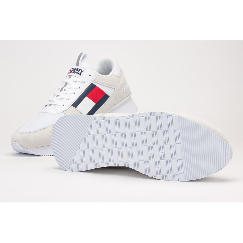 TOMMY HILFIGER COLOUR-BLOCKED TRAINERS > EM0EM00410-YBS