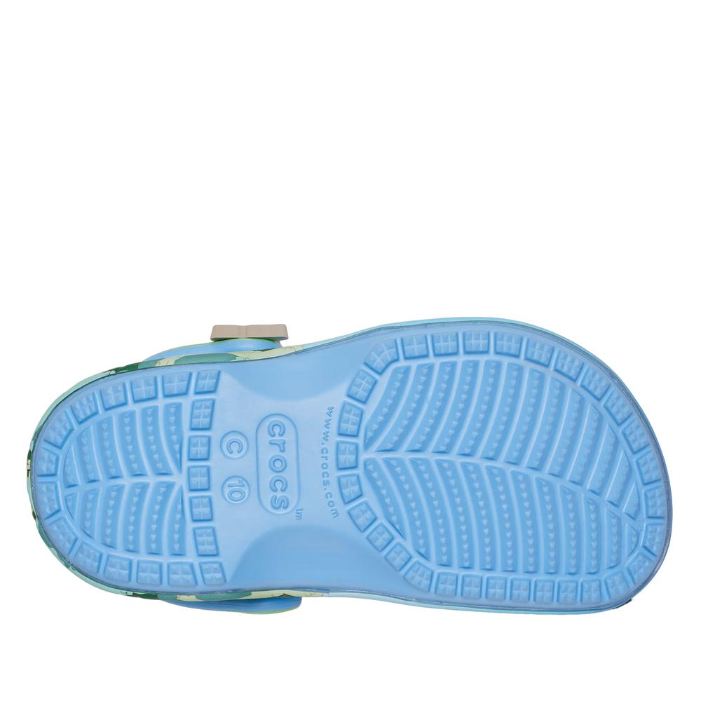 Klapki dziecięce Crocs Toddler Bluey Best Buddies Classic Clog 212369-90H - niebieskie