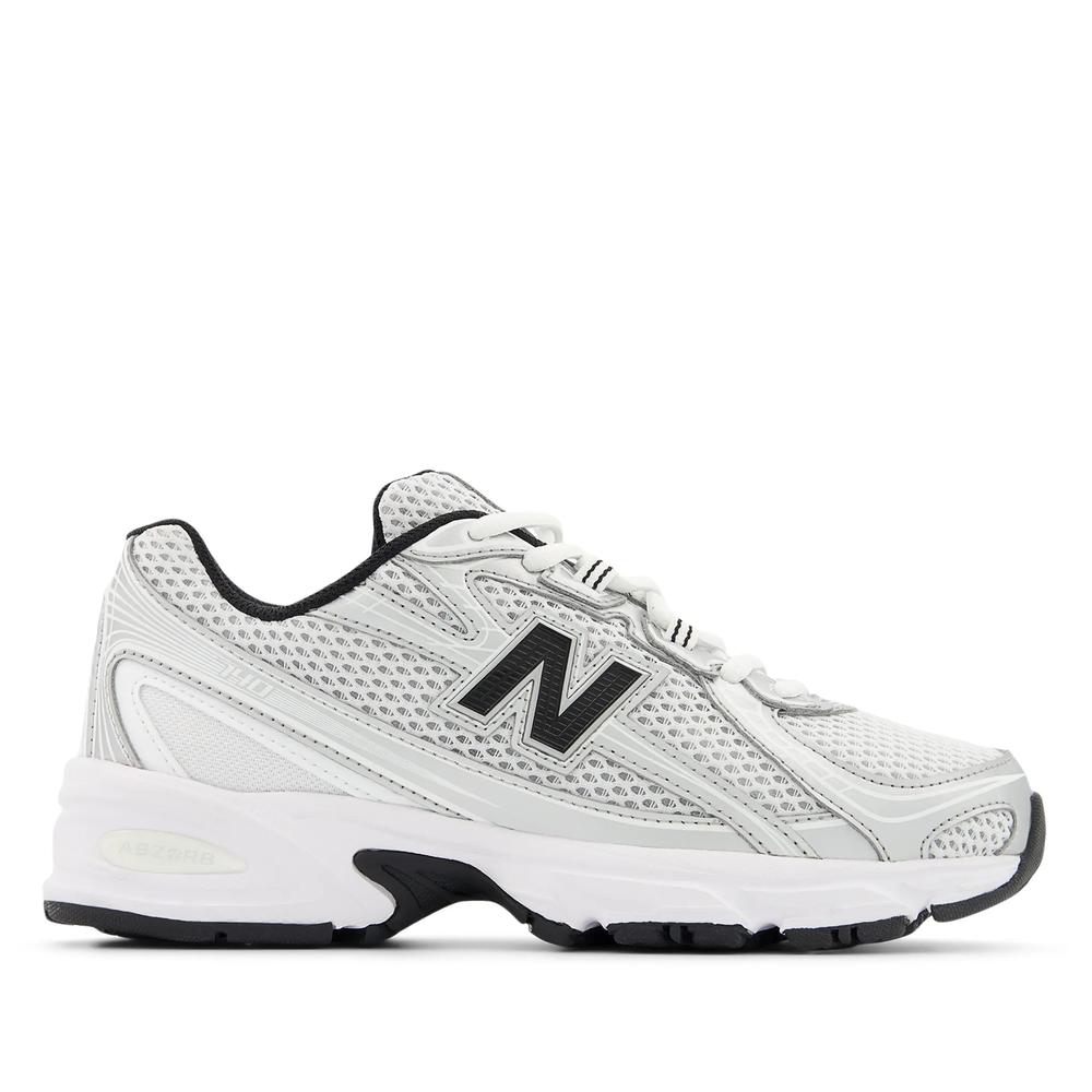 Buty młodzieżowe New Balance GR740NW - białe