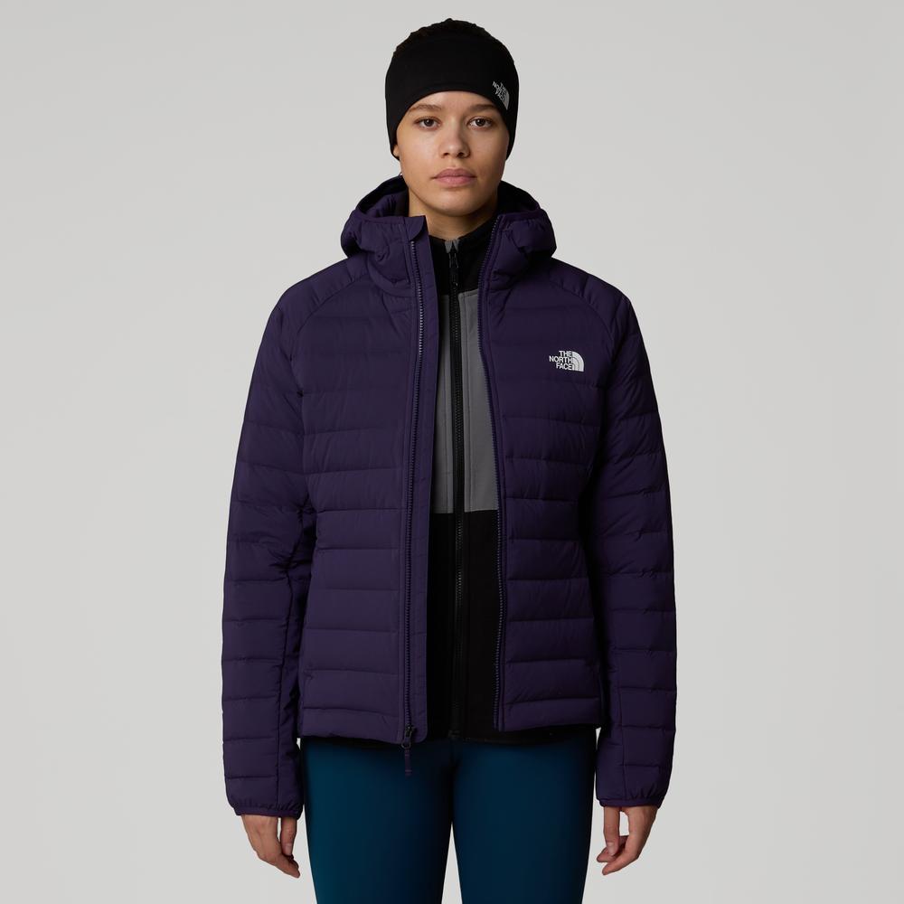 Kurtka The North Face Belleview Stretch Down Hoodie 0A7UK51JI1 - fioletowa