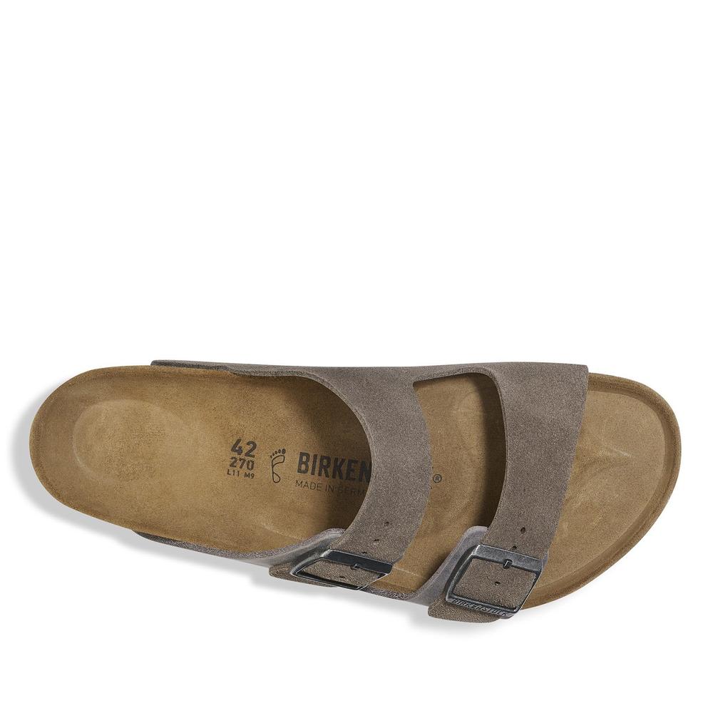 Klapki męskie Birkenstock Arizona 1029159 - szare