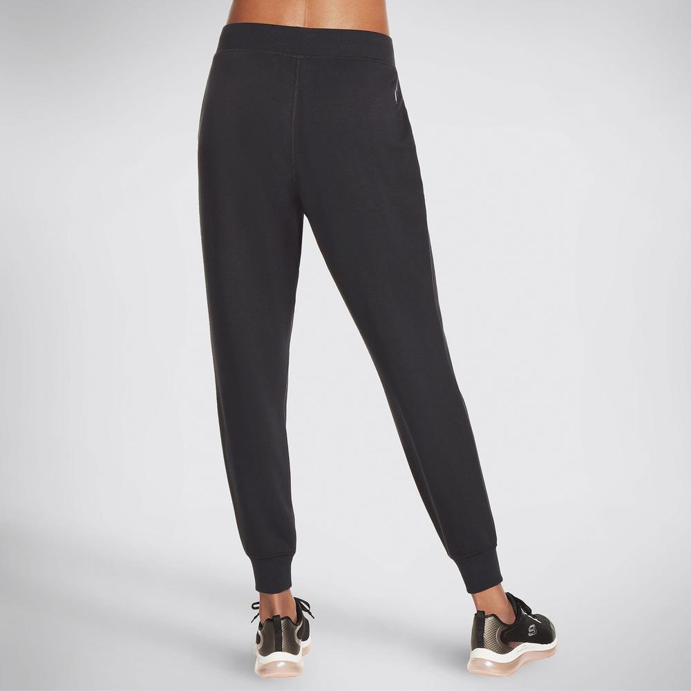 Spodnie Skechers Skechluxe Restful Jogger W03PT49BLK - czarne