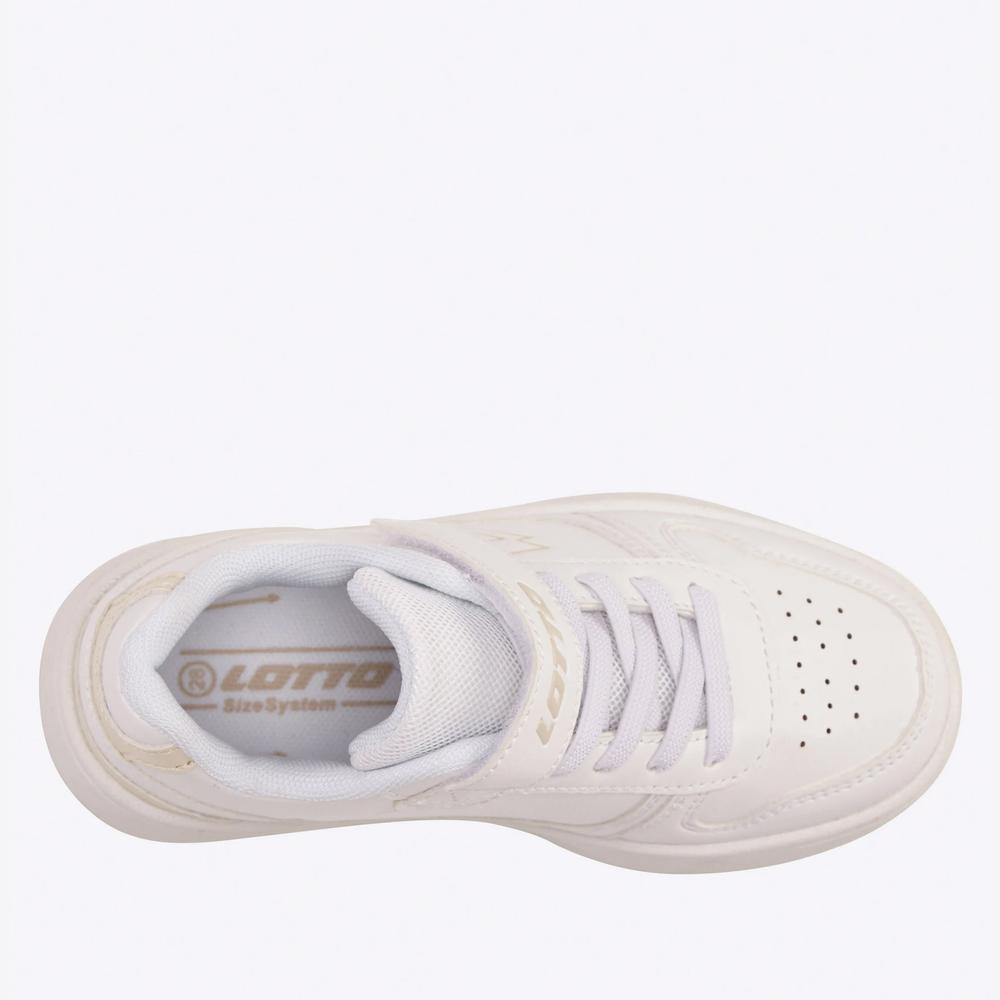 Buty Lotto Groovn K 2600130K-1021 - białe