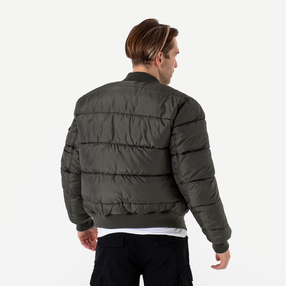 Kurtka Alpha Industries MA-1 Puffer Bomber 138116142 - zielona