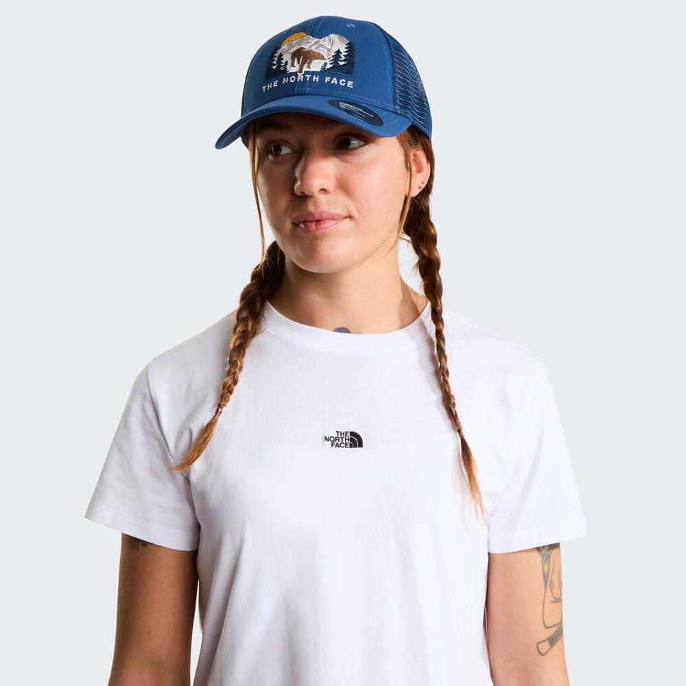 Czapka z daszkiem The North Face Mudder Trucker 0A7WH3OF51 - niebieska