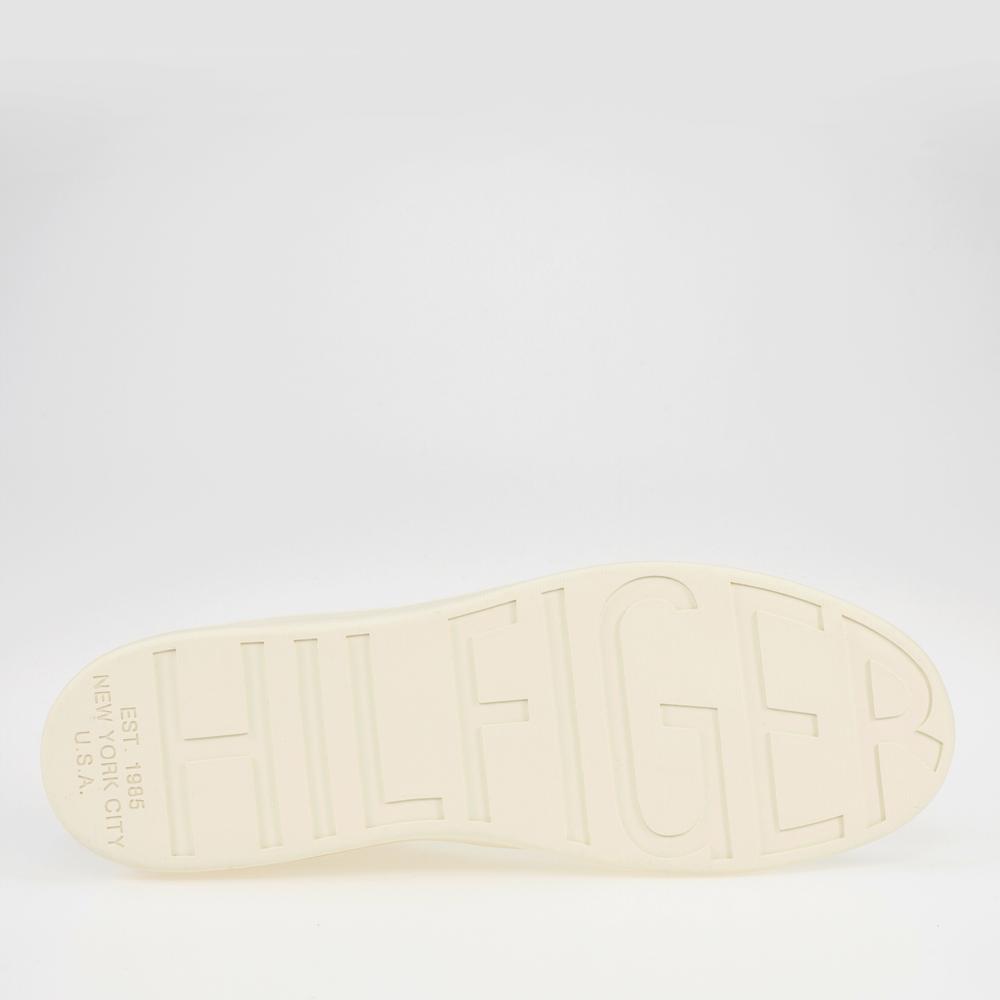 Buty Tommy Hilfiger Retro Court Clean Cupsole FM0FM04246-YBI - białe