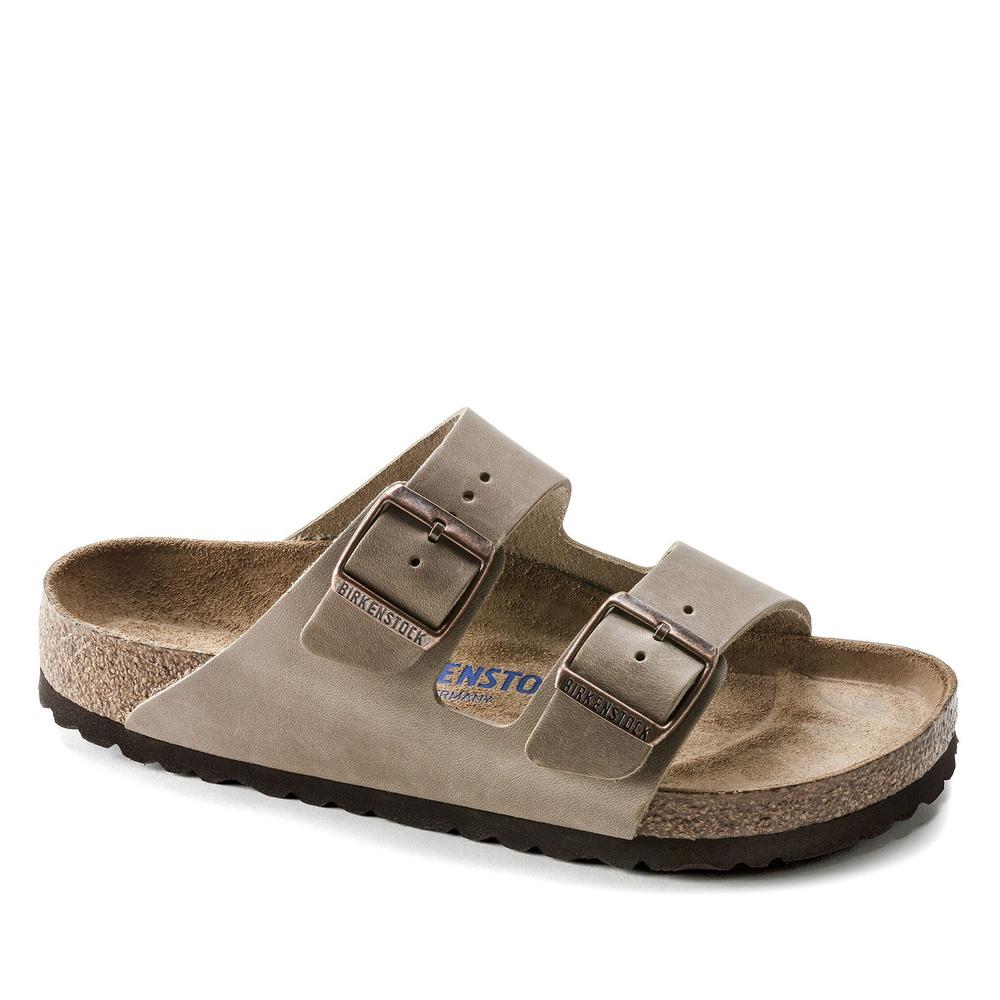 Klapki męskie Birkenstock Arizona 552811 - brązowe