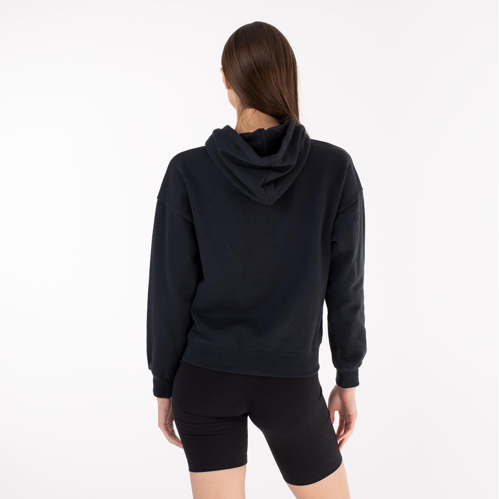Bluza Champion Embroidered Bookstore Logo Hoodie 114962-BS554 - granatowa