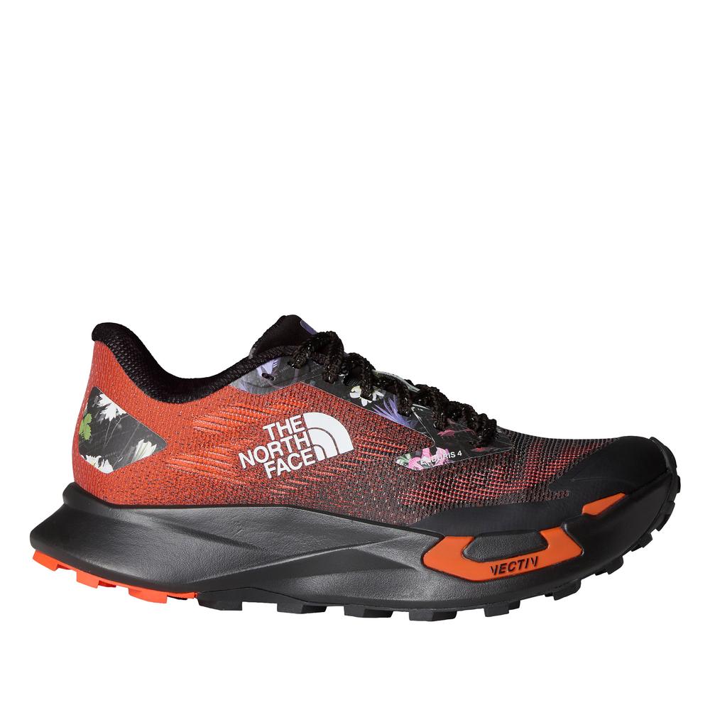 Buty damskie The North Face Vectiv Enduris IV Race 0A8DA3GHW1 - pomarańczowo-czarne
