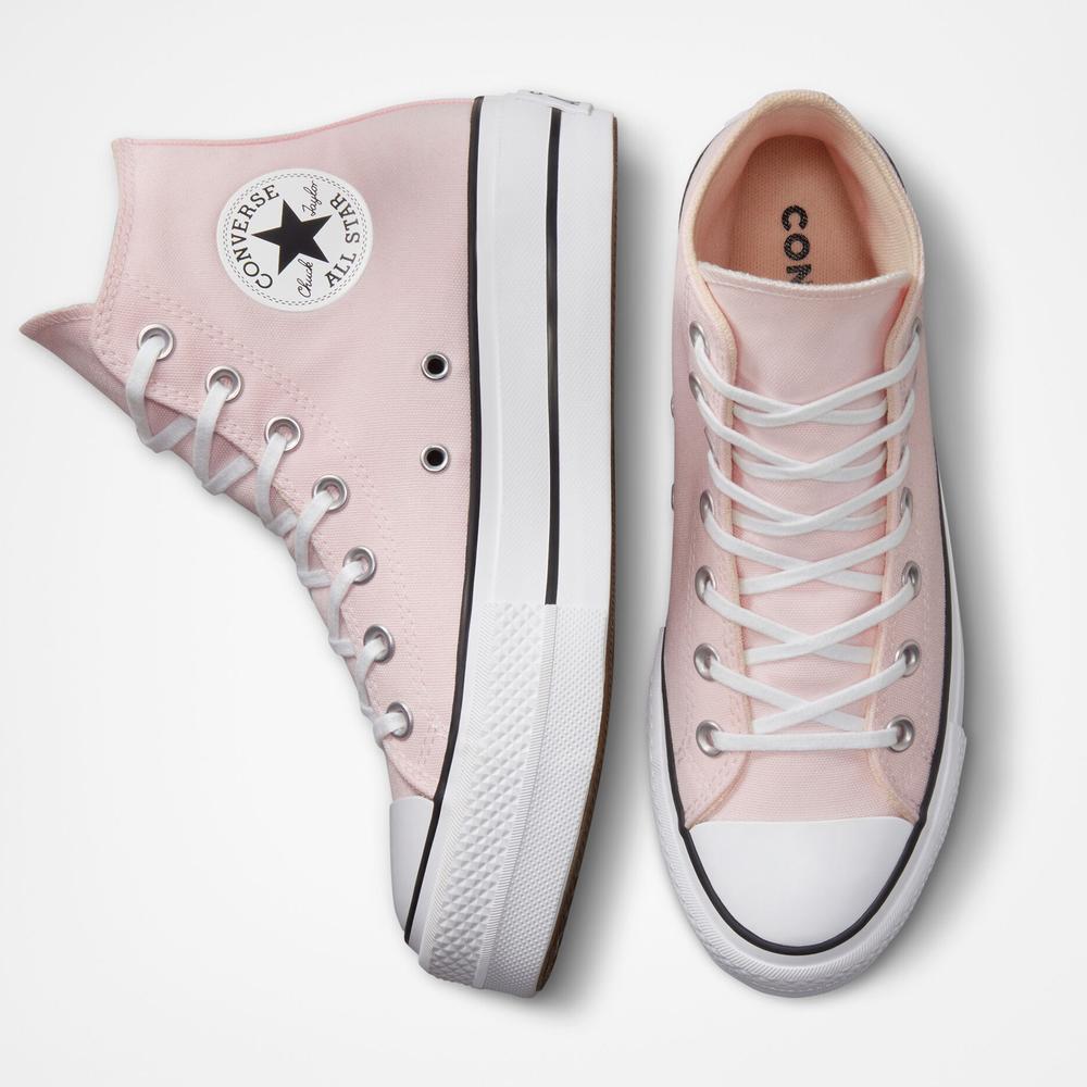 Buty Converse Chuck Taylor All Star Lift Platform Canvas A05135C - różowe
