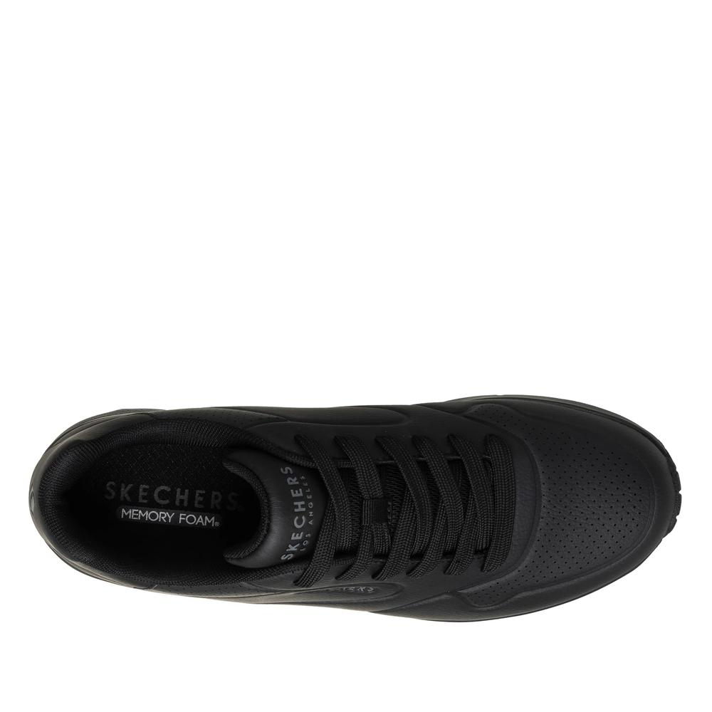 Buty męskie Skechers Uno Savvy Debon Air 183450BBK - czarne